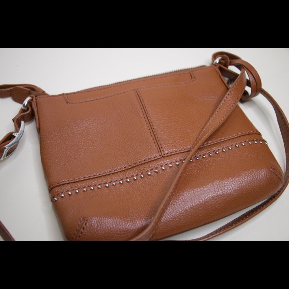 Brighton Crossbody Leather Bag (with coin purse)